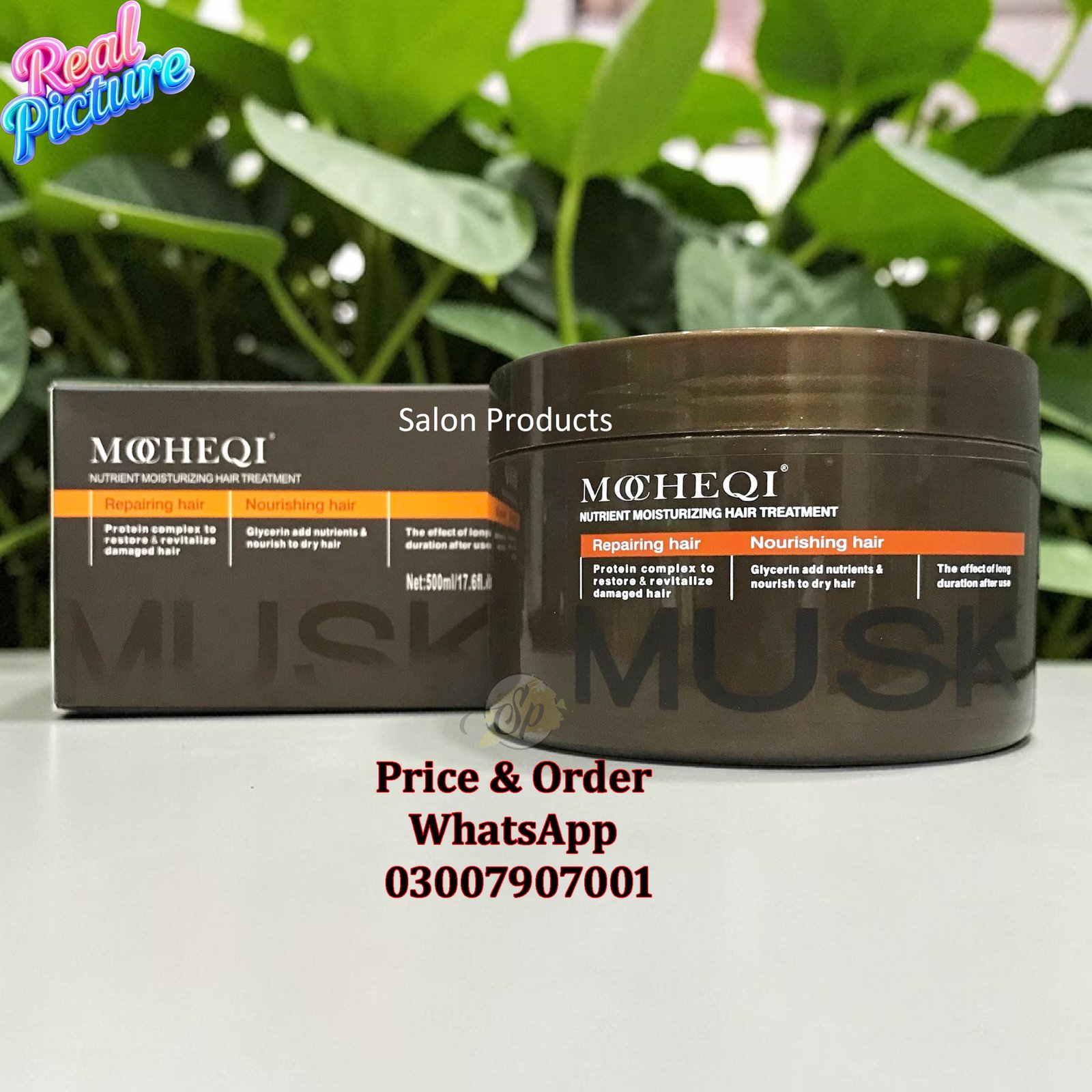 Musk Nutrient Moisturizing Hair Mask 500ml