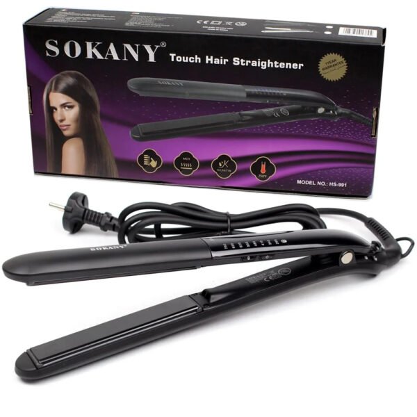 Sokany  HS-991 Touch Hair Straightener