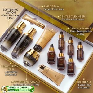 BEILINGMEI Moisturize Skin Transamin Polypeptide Anti Aging Skin Care Set 12 PCs