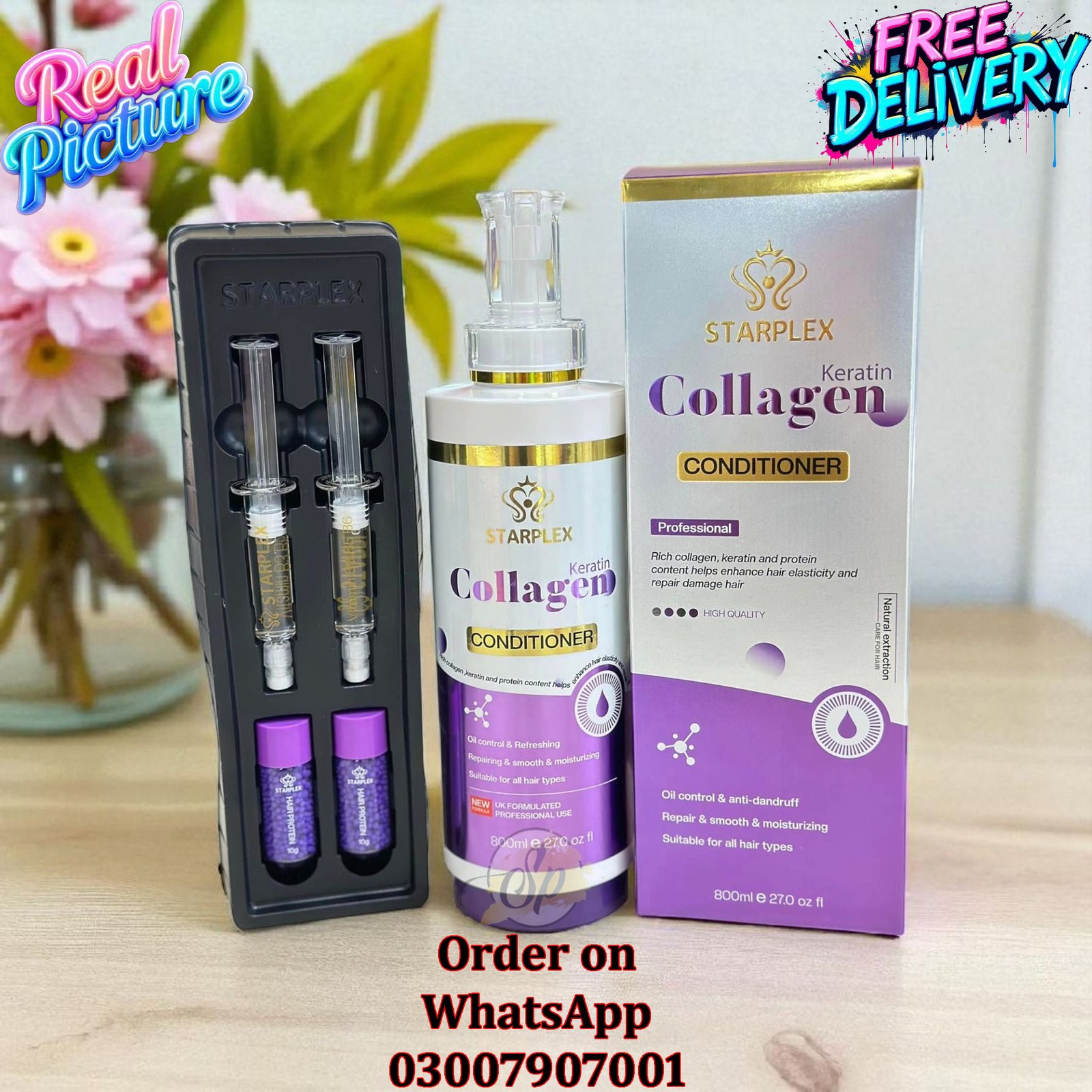 STARPLEX Collagen Keratin Conditioner 800ml