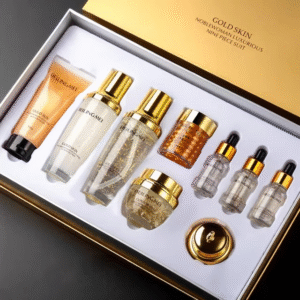 BEILINGMEI Gold Whitening Moisturizing Hydrating Luxury 9 Pcs Set