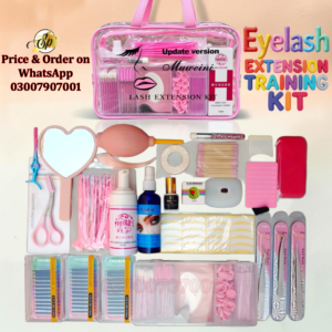 Eyelash Extension And Practice Kit 25 Items For Salon & Home