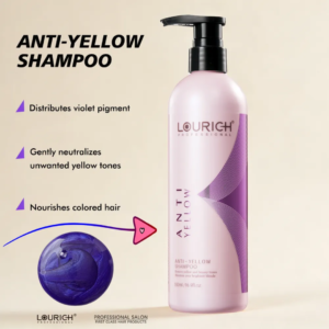 LOURICH Anti Yellow Shampoo 500ml (Material Color Blue)