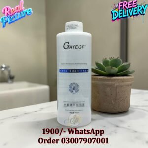 GAYEGF Water Element Essence Bubble Hydrafacial White Foam Liquid 400ml (Org)